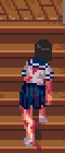 柑菜のドット絵（アニメーション）