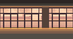 入口ドアのドット絵(アニメーション)