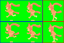 6枚モーションのコマ画像