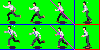 8枚構成から省いたコマを示す画像
