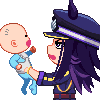 キックのドット絵（アニメーション）