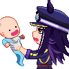 パンチのドット絵（アニメーション）