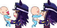 腕のサイズを比較した画像