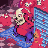 キャラクター周りの拡大画像