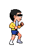 ●び太のドット絵(アニメーション)